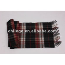 checked Cashmere Scarf scarfs/mufflers